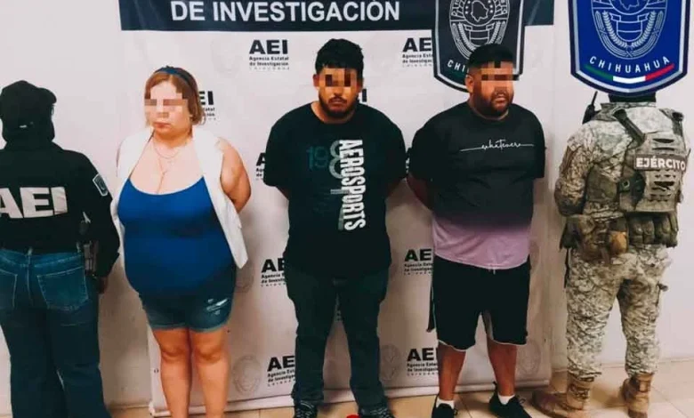 Autoridades aseguraron envoltorios con cocaína y diversos objetos durante el operativo
