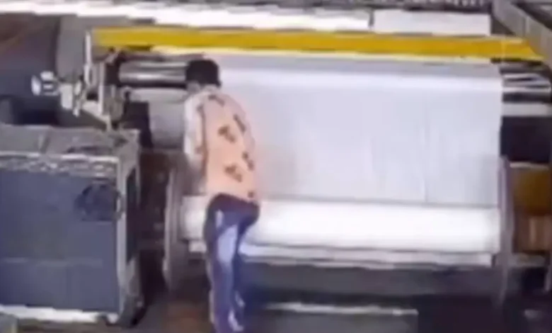 Trabajador muere atrapado en máquina industrial; video revive debate sobre seguridad laboral