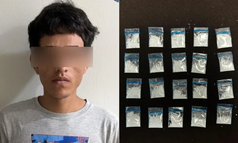 Agentes estatales aseguraron 14 gramos de droga durante un operativo en Ciudad Juárez