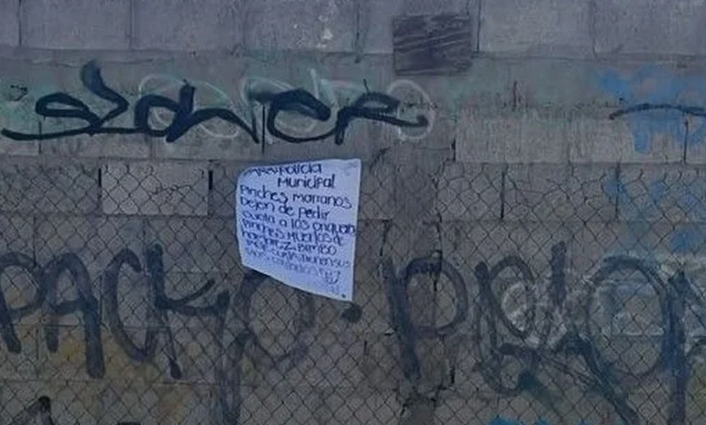 Dejan narc0mens4je a policías municipales