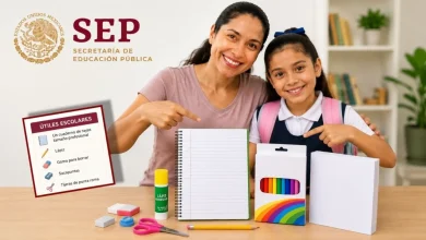 SEP publica lista oficial de útiles escolares para el ciclo 2026-2027