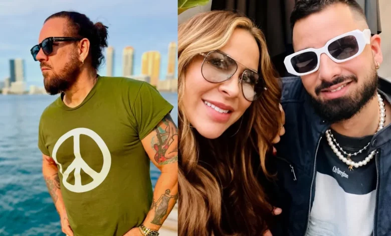 El músico Osamu Menéndez reaccionó a la muerte de su hijo Mauro, hijo mayor de Aylín Mujica. Telemundo confirmó el fallecimiento del joven de 30 años.