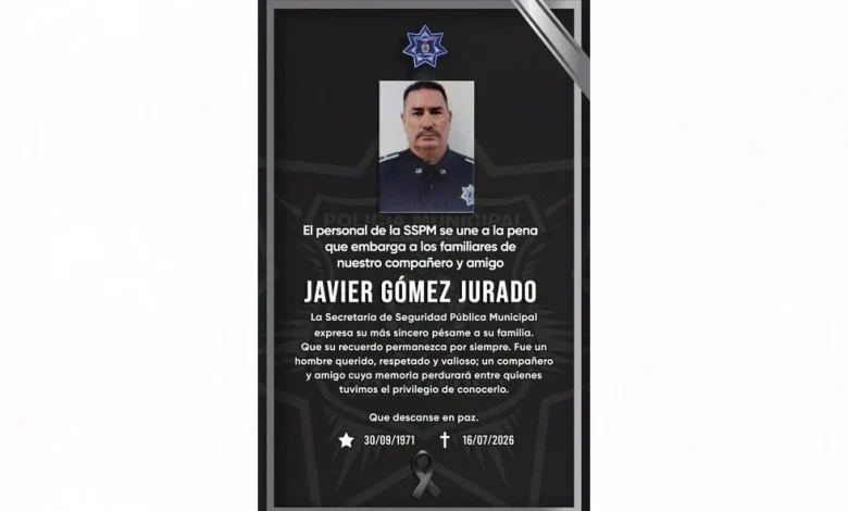 Lamenta SSPM muerte de agente por enfermedad