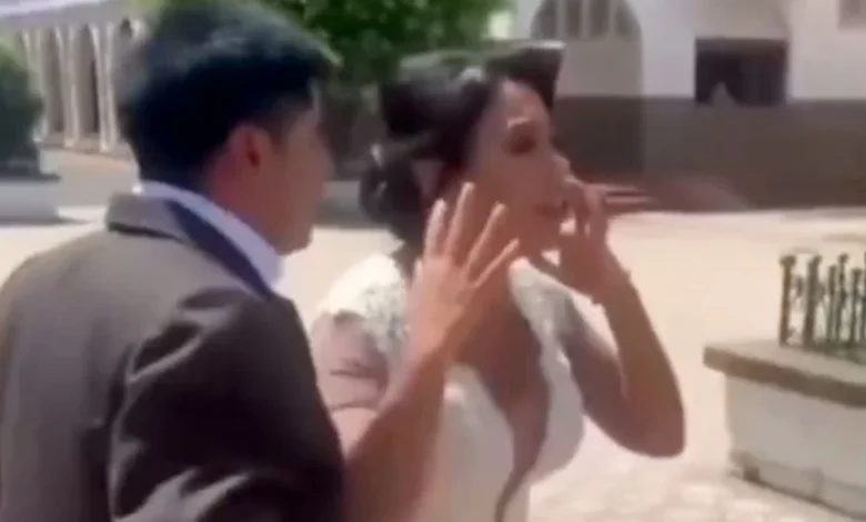 "No te amo": Novia se arrepiente de último minuto antes de entrar a la iglesia
