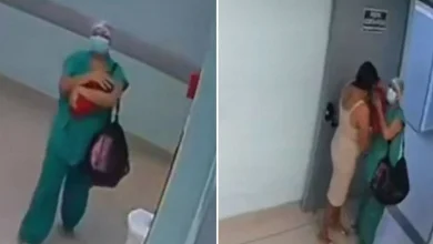 Enfermera finge embarazo para robar a un bebé