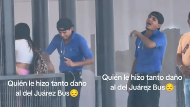 El trabajador fue captado interpretando un éxito de Montez de Durango en la estación Durango; el video ya suma miles de reproducciones y comentarios positivos.