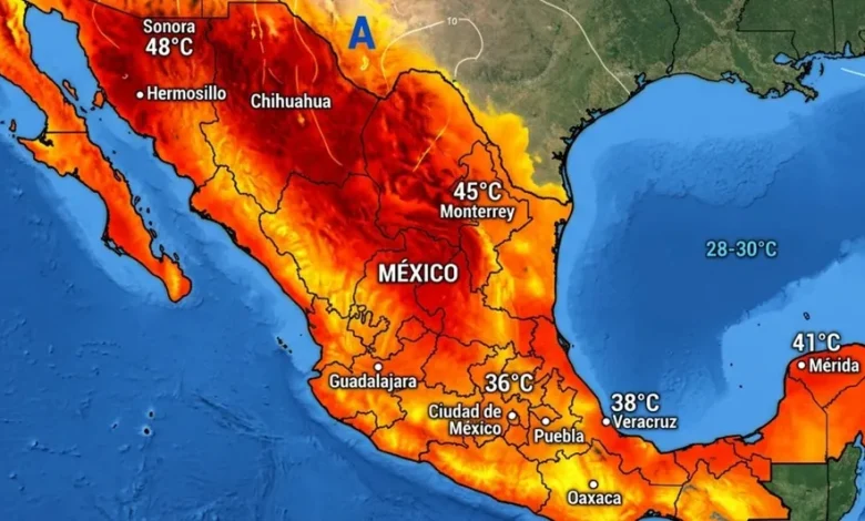 México tendrá ondas de calor en estas FECHAS; SMN revela cuándo el clima será "muy caluroso"