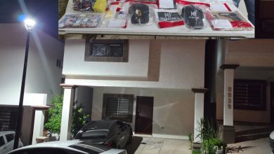 El operativo se realizó en una vivienda del fraccionamiento Cerrada Puente de Barqueta; no se reportaron personas detenidas.