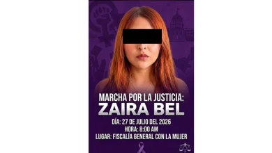 'Se te va a hacer justicia, mami'; pedirán #JusticiaParaZaira en marcha
