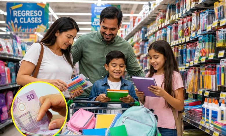 Útiles escolares para estudiantes de primaria y secundaria durante el ciclo 2026-2027