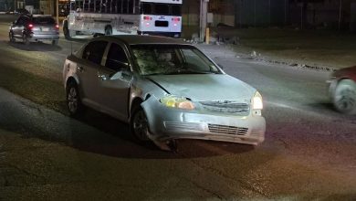 Automóvil involucrado en atropello sobre el bulevar Manuel Talamás Camandari