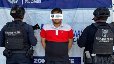 Detención de El Fantasma por agentes de la SSPE en Aldama, Chihuahua