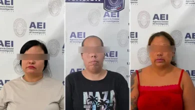 Operativo de la Fiscalía tras la detención de tres mujeres por presunta extorsión agravada en Ciudad Juárez
