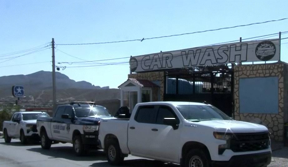 Catean car wash en la Ampliación Fronteriza por posible uso como casa de seguridad