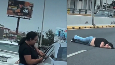 Mujer es arrastrada varios metros por conductor en Monterrey