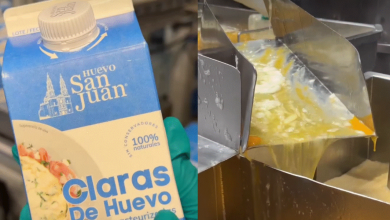 ¿Qué pasa con las yemas cuando venden claras de huevo pasteurizadas?