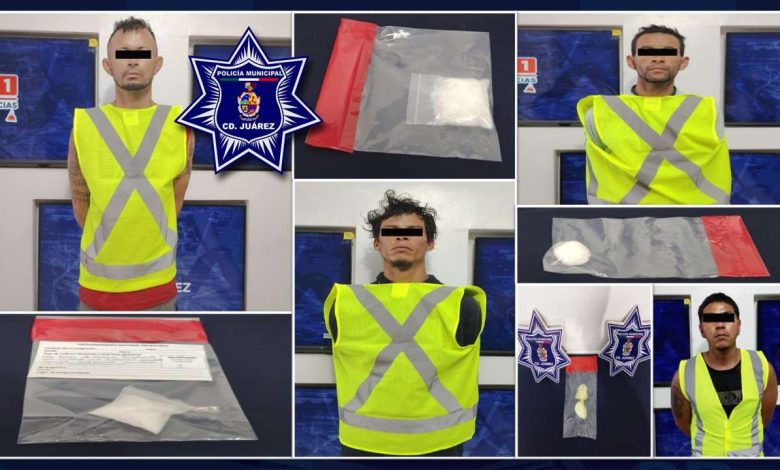 Unidad de la Policía Municipal durante un operativo de seguridad en Ciudad Juárez