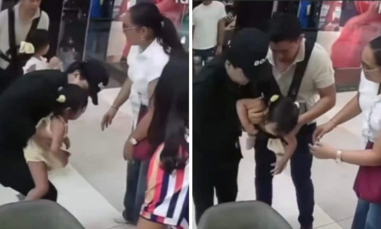 Padre pide ayuda para su hija durante un atragantamiento en Tampico