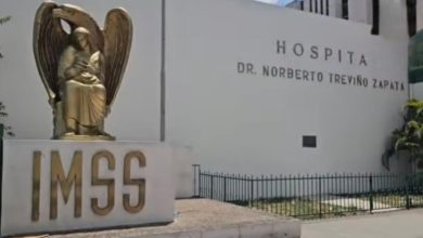 Hospital del IMSS en Matamoros donde fue atendida una niña de 11 años