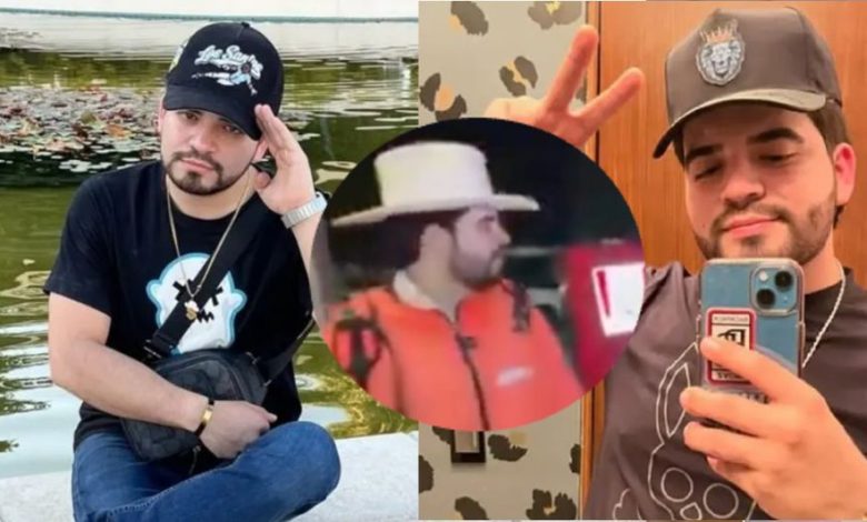 César Gastélum durante la transmisión realizada antes del ataque en Culiacán