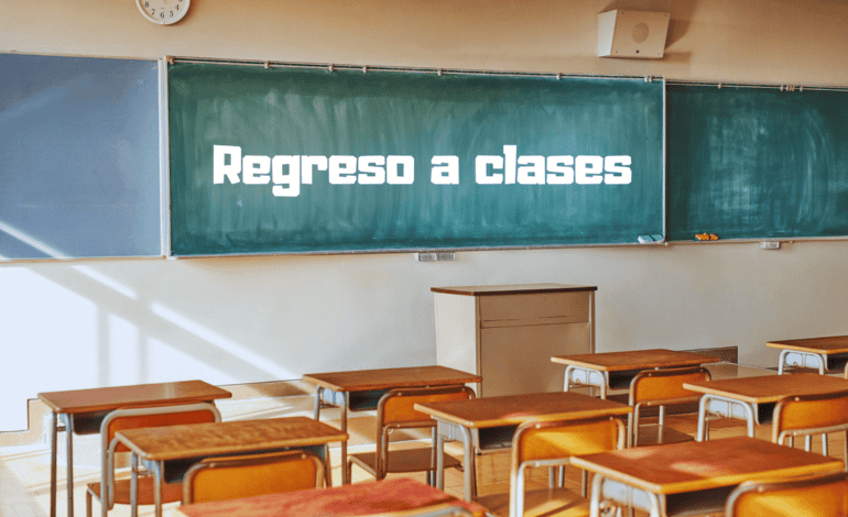 Calendario con la fecha del regreso a clases 2026 en México