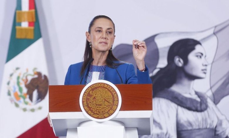 Claudia Sheinbaum informa sobre la disminución del homicidio doloso en México