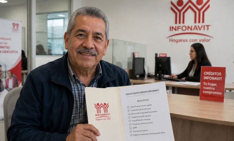 Trabajador consulta la edad límite para solicitar un crédito Infonavit en 2026