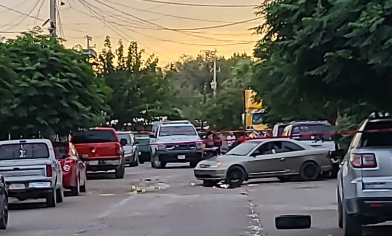 Cruce de calles en la colonia El Sauzal donde una pareja fue atacada dentro de un vehículo