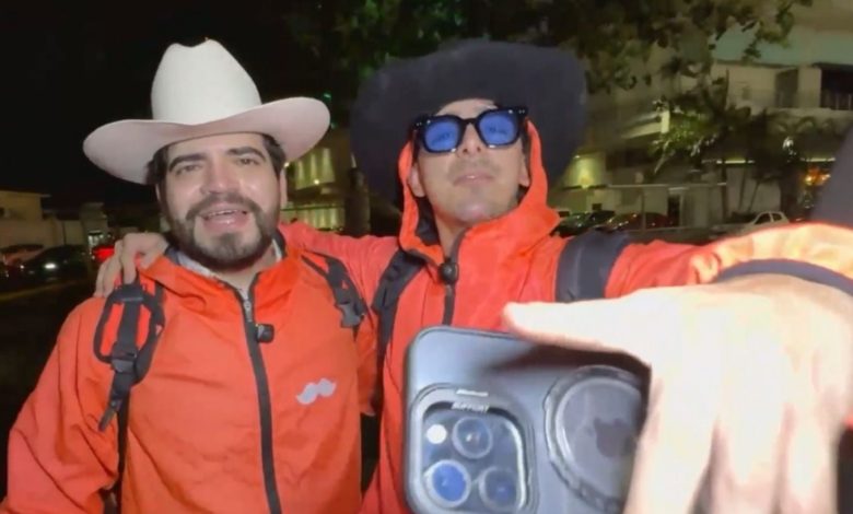 César Gastélum junto a su amigo Alejandro Fierro antes del ataque en Culiacán