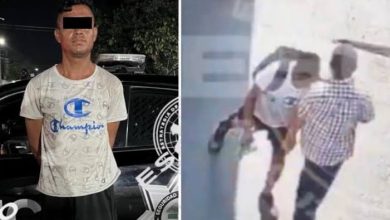 Detención de hombre señalado por empujar a adulto mayor ante un tráiler en Monterrey