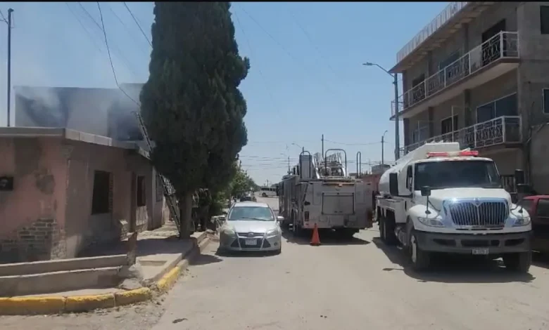 Provoca cortocircuito incendio en vivienda de la colonia Zacatecas