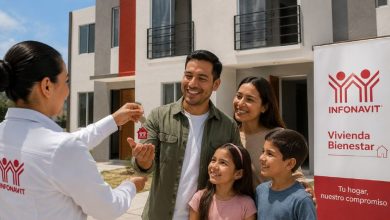 Viviendas sociales del programa Vivienda para el Bienestar de Infonavit