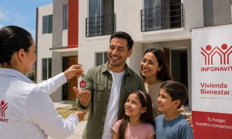 Viviendas sociales del programa Vivienda para el Bienestar de Infonavit