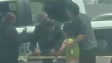 Intervención de policías municipales en Plaza Las Misiones de Ciudad Juárez