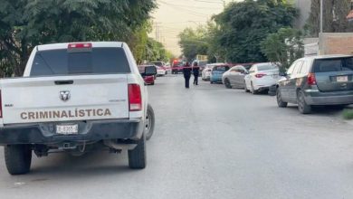 Vivienda de la colonia El Campanario donde cinco personas resultaron lesionadas durante un ataque