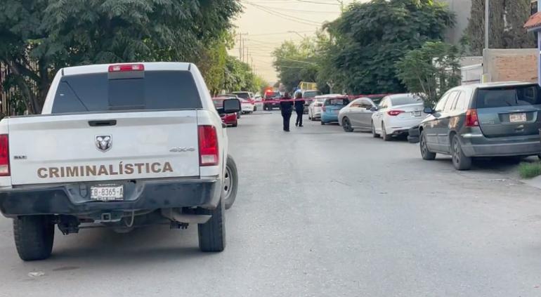 Vivienda de la colonia El Campanario donde cinco personas resultaron lesionadas durante un ataque