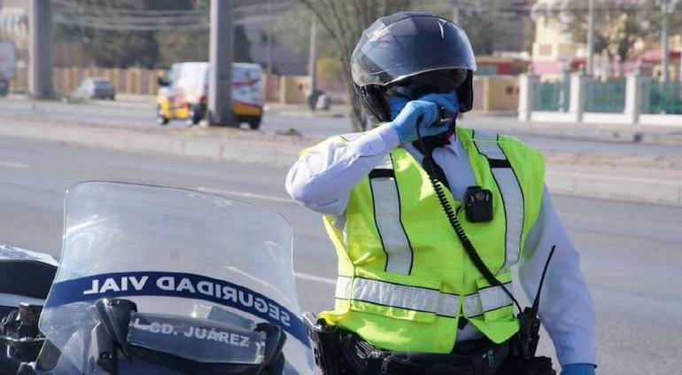 Tramo del bulevar Manuel Talamás Camandari con cierre parcial por trabajos en un puente peatonal