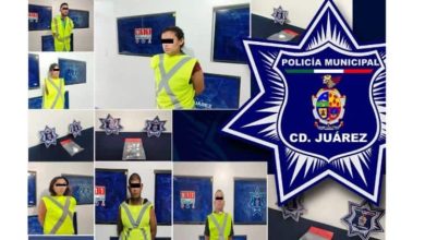 Unidad de la SSPM durante un operativo en Ciudad Juárez