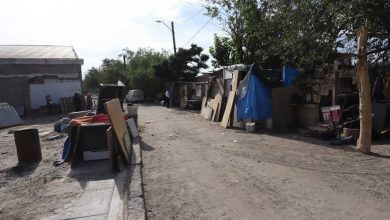 Retiro de viviendas improvisadas en la Zona Centro de Ciudad Juárez