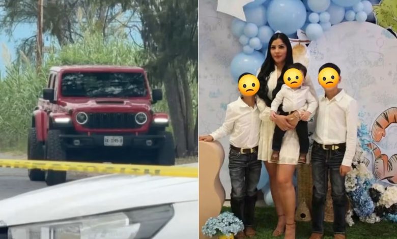 Zona bajo investigación en Montemorelos, Nuevo León, tras el hallazgo sin vida de cinco integrantes de una familia