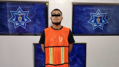 El presunto agresor fue arrestado en la colonia Infonavit Ángel Trías; policías le aseguraron un revólver calibre .38.