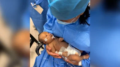 La pequeña Vasti Adalyn, de apenas una semana de nacida, requiere quimioterapias y donadores de sangre para enfrentar un delicado estado de salud.