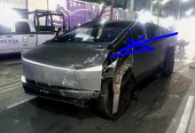 Tesla Cybertruck involucrada en un choque con cinco vehículos en Santa Úrsula Coapa, Coyoacán