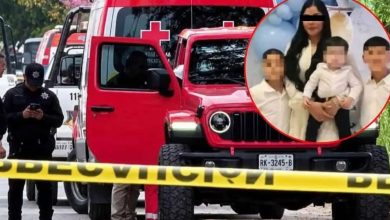 Zona del fraccionamiento Los Nogales de Montemorelos donde ocurrió el multihomicidio de cinco integrantes de una familia