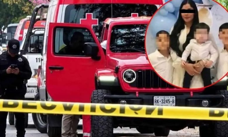 Zona del fraccionamiento Los Nogales de Montemorelos donde ocurrió el multihomicidio de cinco integrantes de una familia