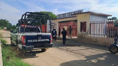 Escuela Secundaria Técnica 69 de San Blas Atempa, Oaxaca, donde fue asesinado el profesor Leví Peralta Regalado
