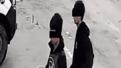 Captura del video de Los Cuates caminando rumbo a la Secundaria General 13 antes del ataque en Torreón