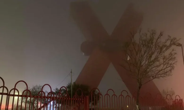 Imagen de archivo alusiva al frente frío número 1 y las lluvias pronosticadas en México