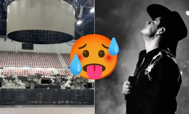 Concierto de Alfredo Olivas en el Gimnasio Josué Neri Santos de Ciudad Juárez