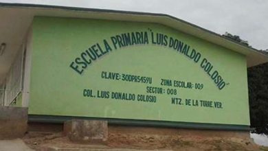 Croquis escolar que representa el recorrido entre una casa y una escuela